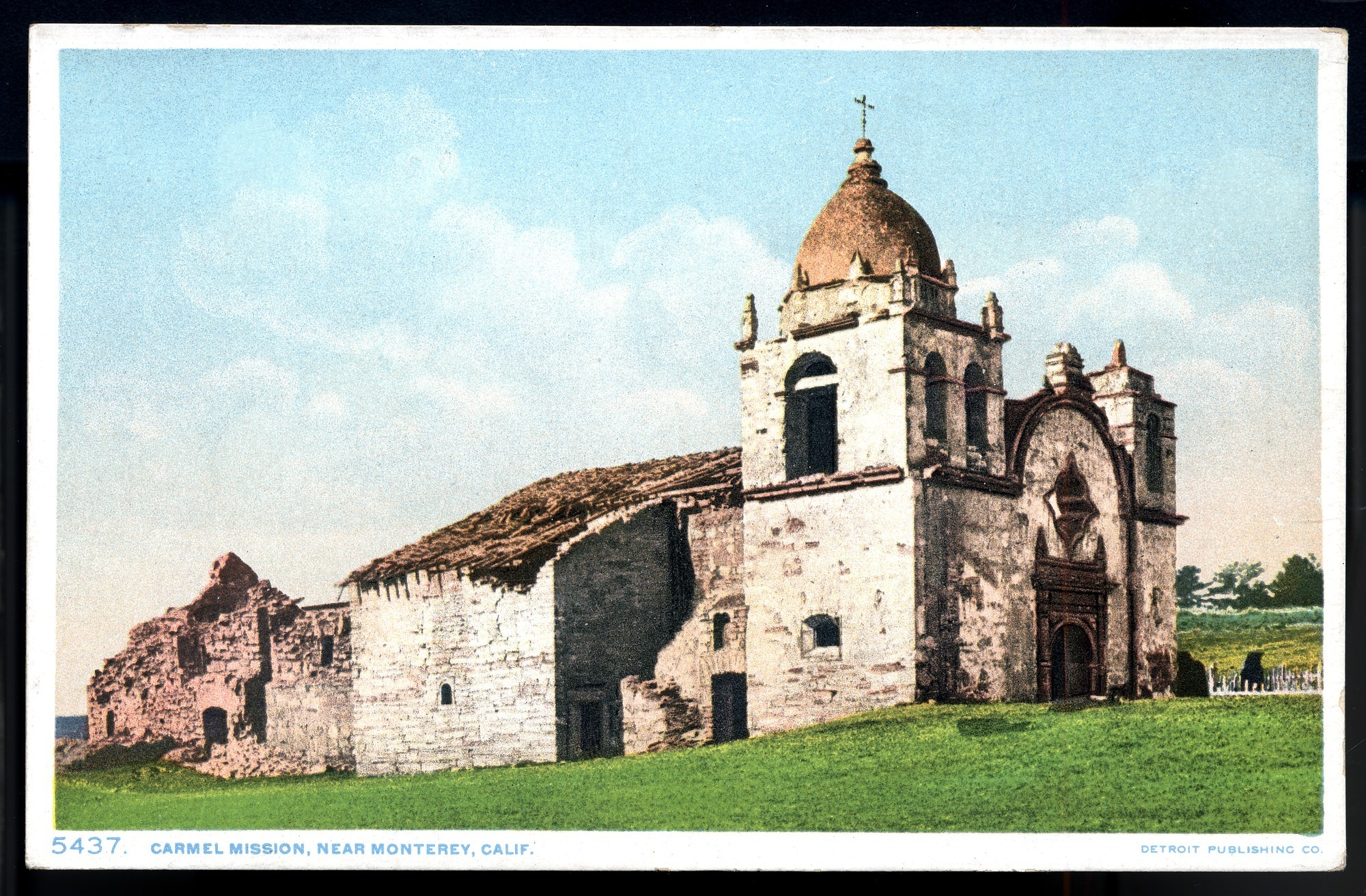 Postcard 05 – Carmel Mission, Near Monterey, Calif. Detroit Publishing Company. ca 1910. NMAH 1986.0639.2014.