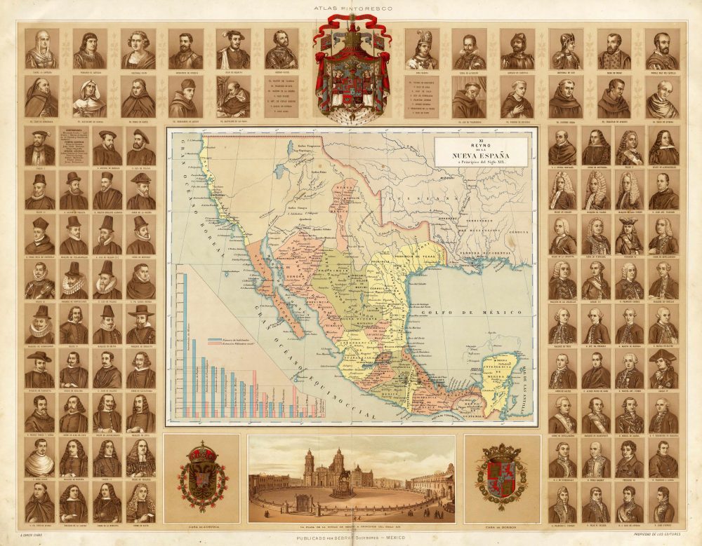 Reyno de la Nueva Espana a Principios del Siglo XIX by A. G. Cubas