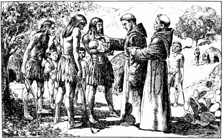 First Baptism in Upper California, Los Cristianitos, July 22nd, 1769 - A. B. Dodge