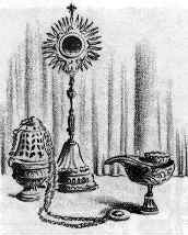 The old items used for mass and liturgies