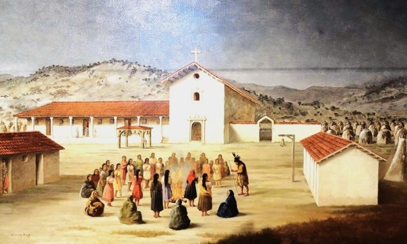 Mission San Francisco de Solano by Oriana Day - ca. 1877
