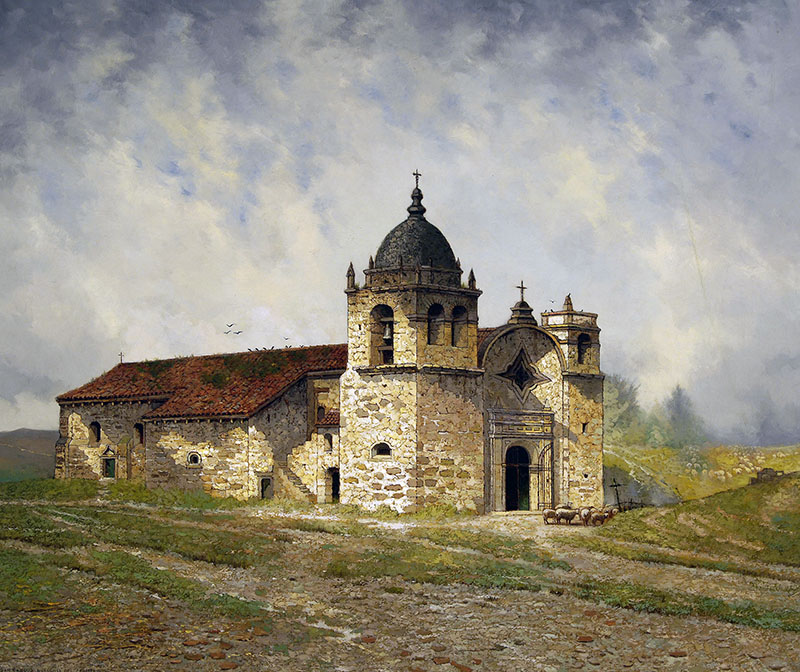 Painting of Carmel Mission